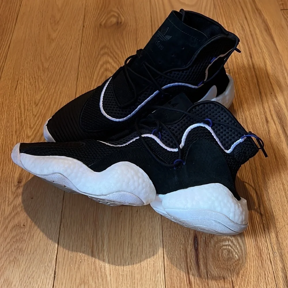 Adidas Crazy BYW LVL 1 Basketball Sneaker Sz 8 - Picture 5 of 14